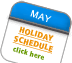 Holiday Schedule